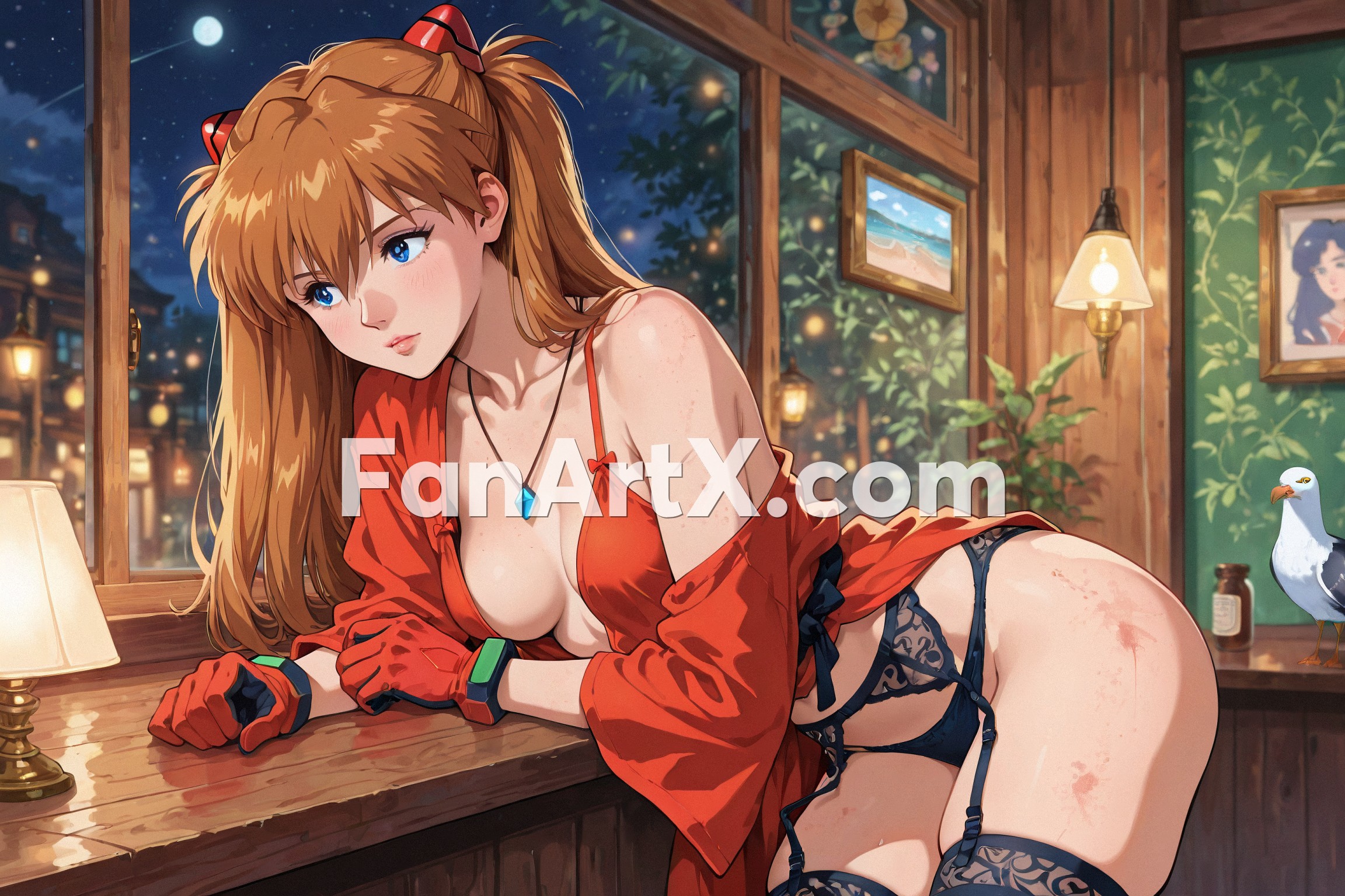 Asuka Langley Soryu fanart - Neon Genesis Evangelion Character 1654331